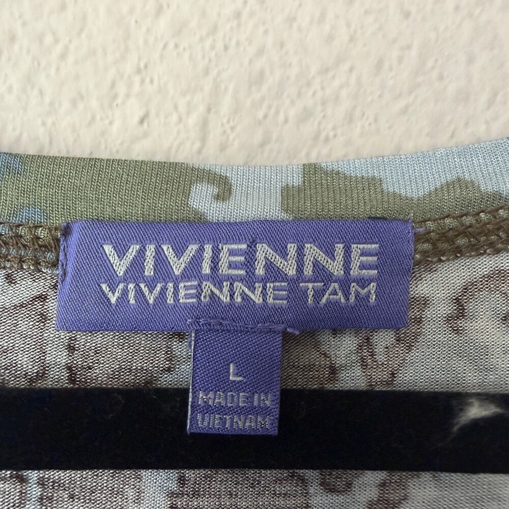 Vivienne Tam Vintage Y2K Abstract Printed Tunic Top Size L - Picture 3 of 5